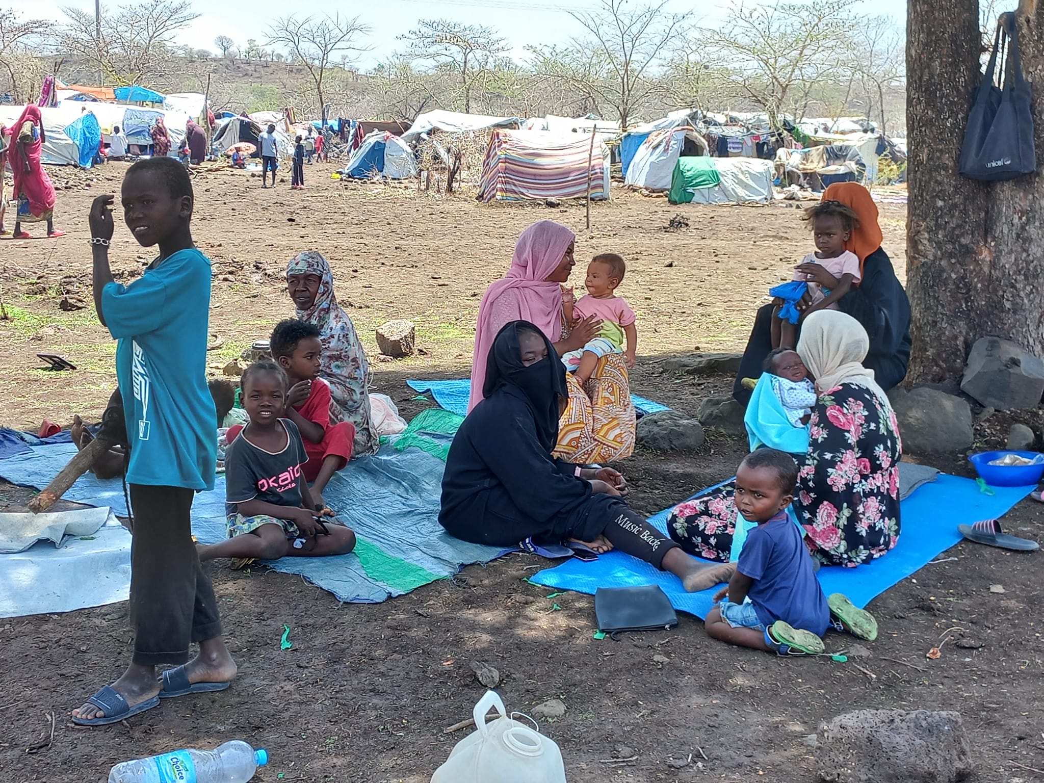 لاجئون سودانيون في اثيوبيا